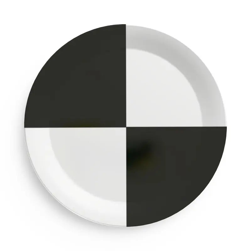 Party Plates black and white Home-clothes-jewelry