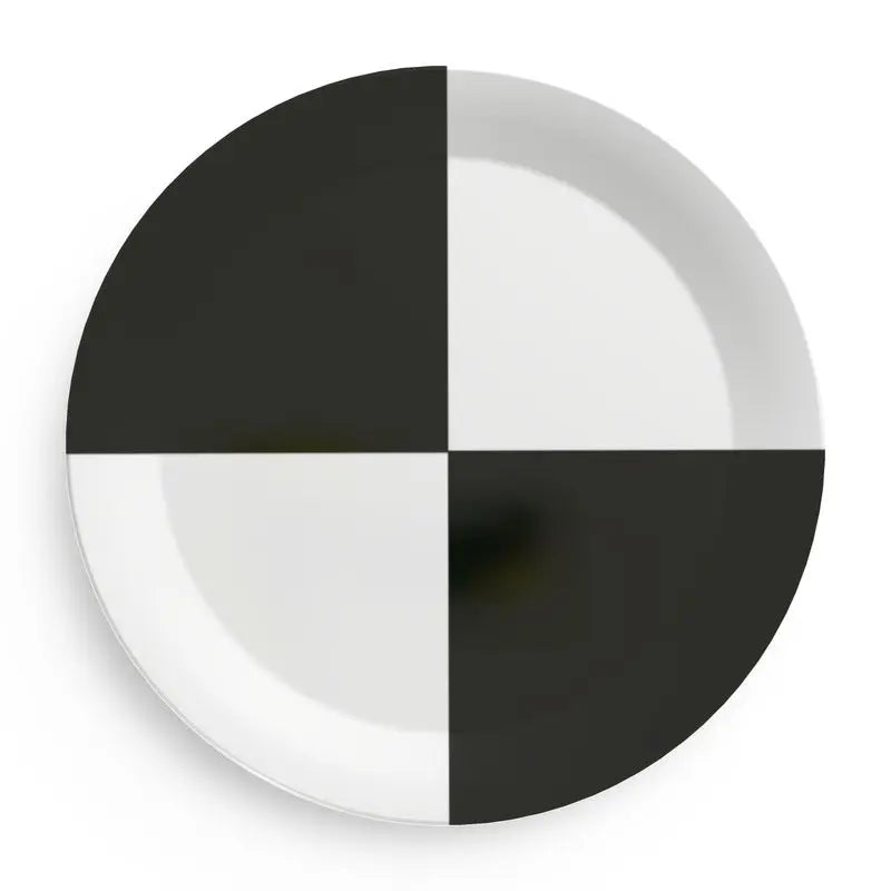 Party Plates black and white Home-clothes-jewelry