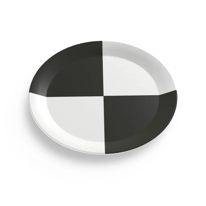 Party Plates black and white Home-clothes-jewelry