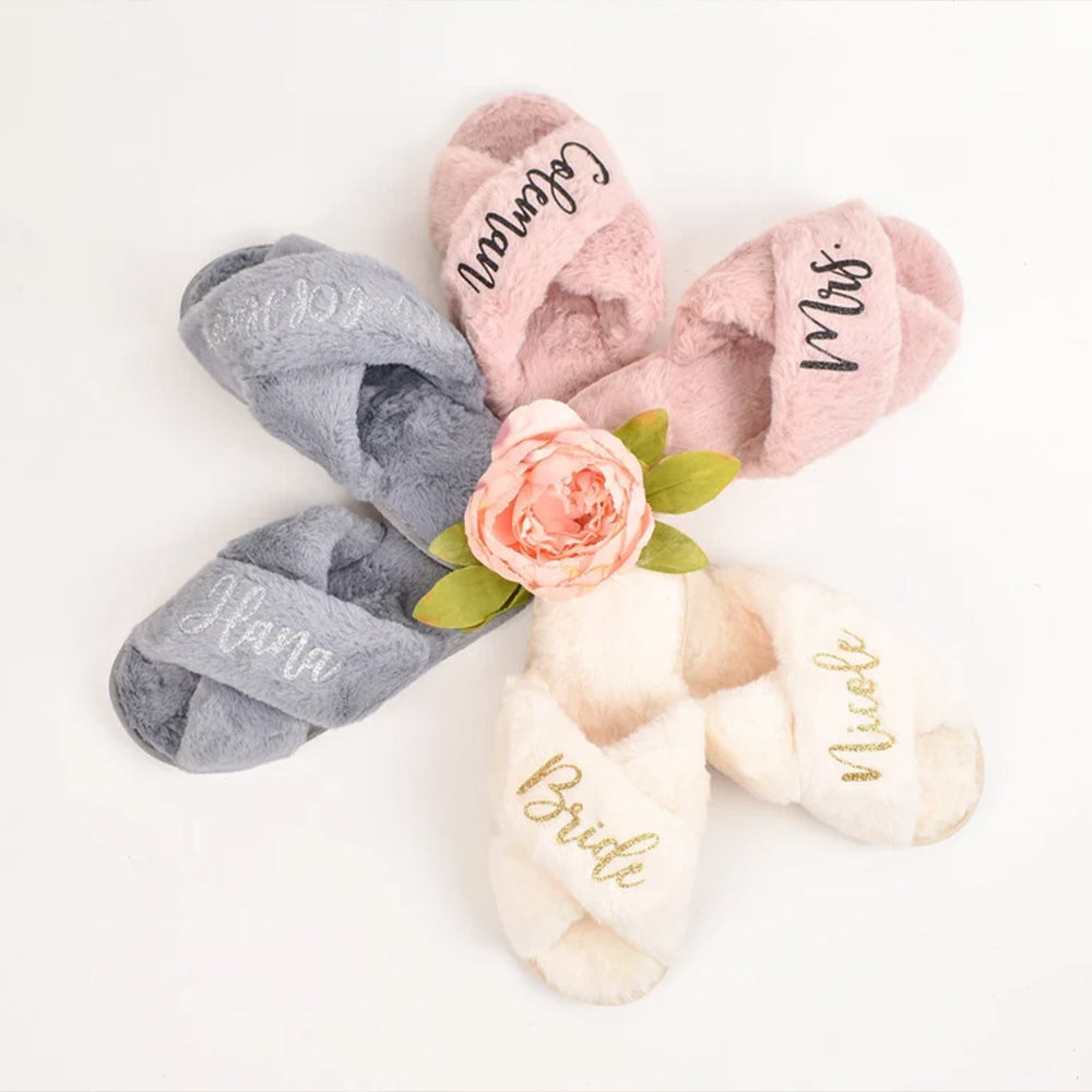 Personalized Winter Slipper Home-clothes-jewelry