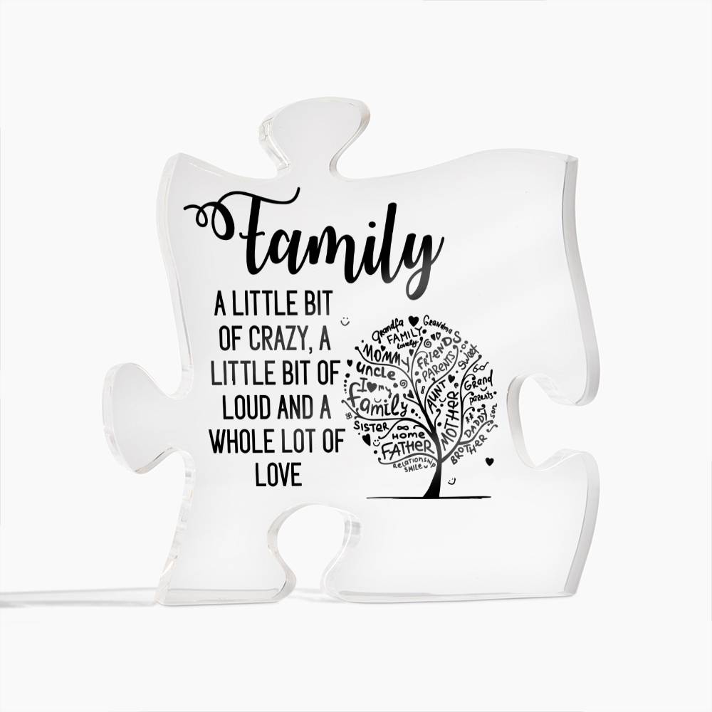 Piece It Together: Celebrating Family Bonds with Acrylic Puzzle Plaques Home-clothes-jewelry