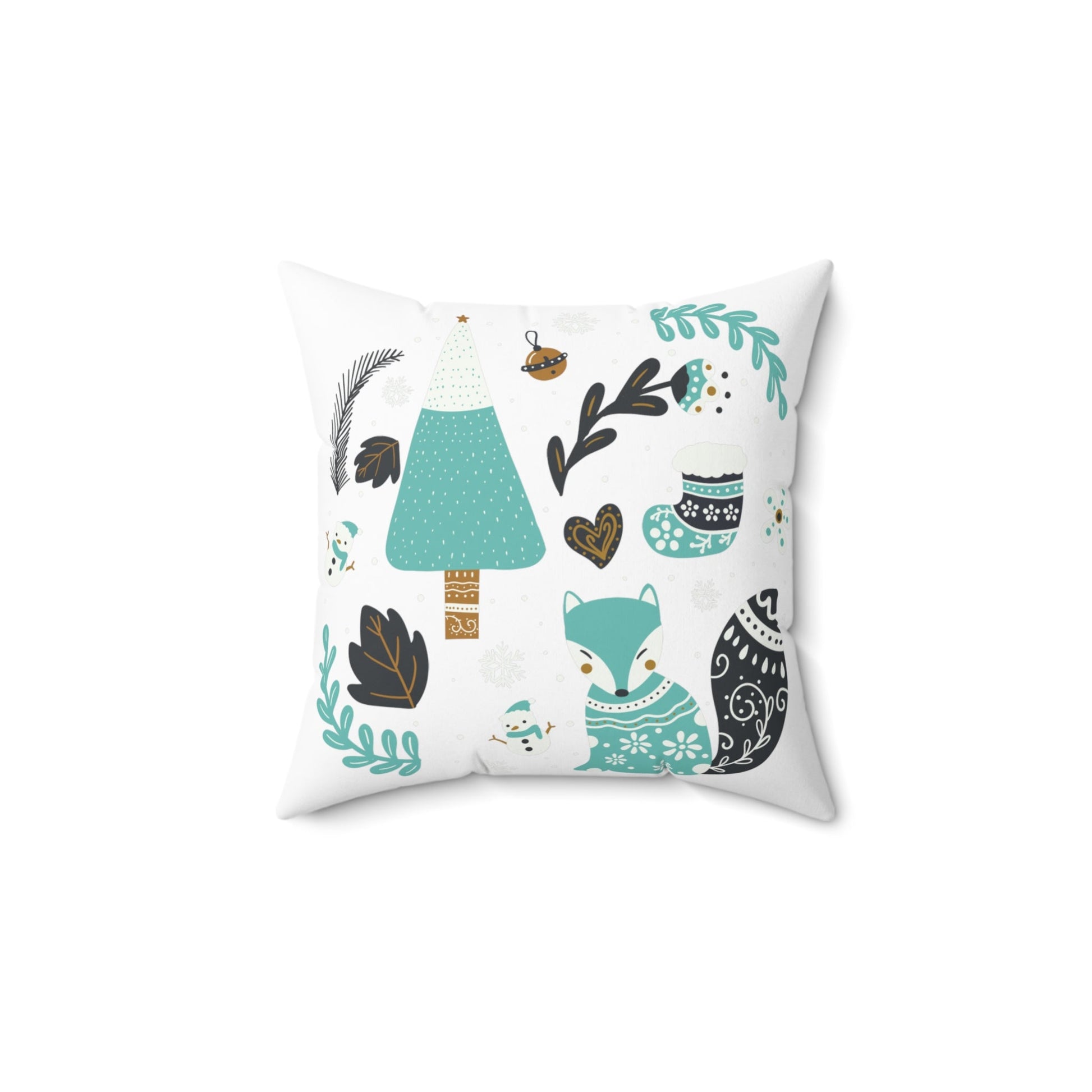 Pillow Christmas Fox Home-clothes-jewelry