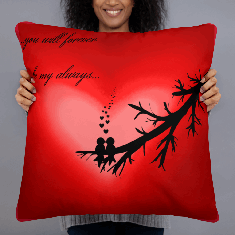 Pillow You will forever be my always Home-clothes-jewelry