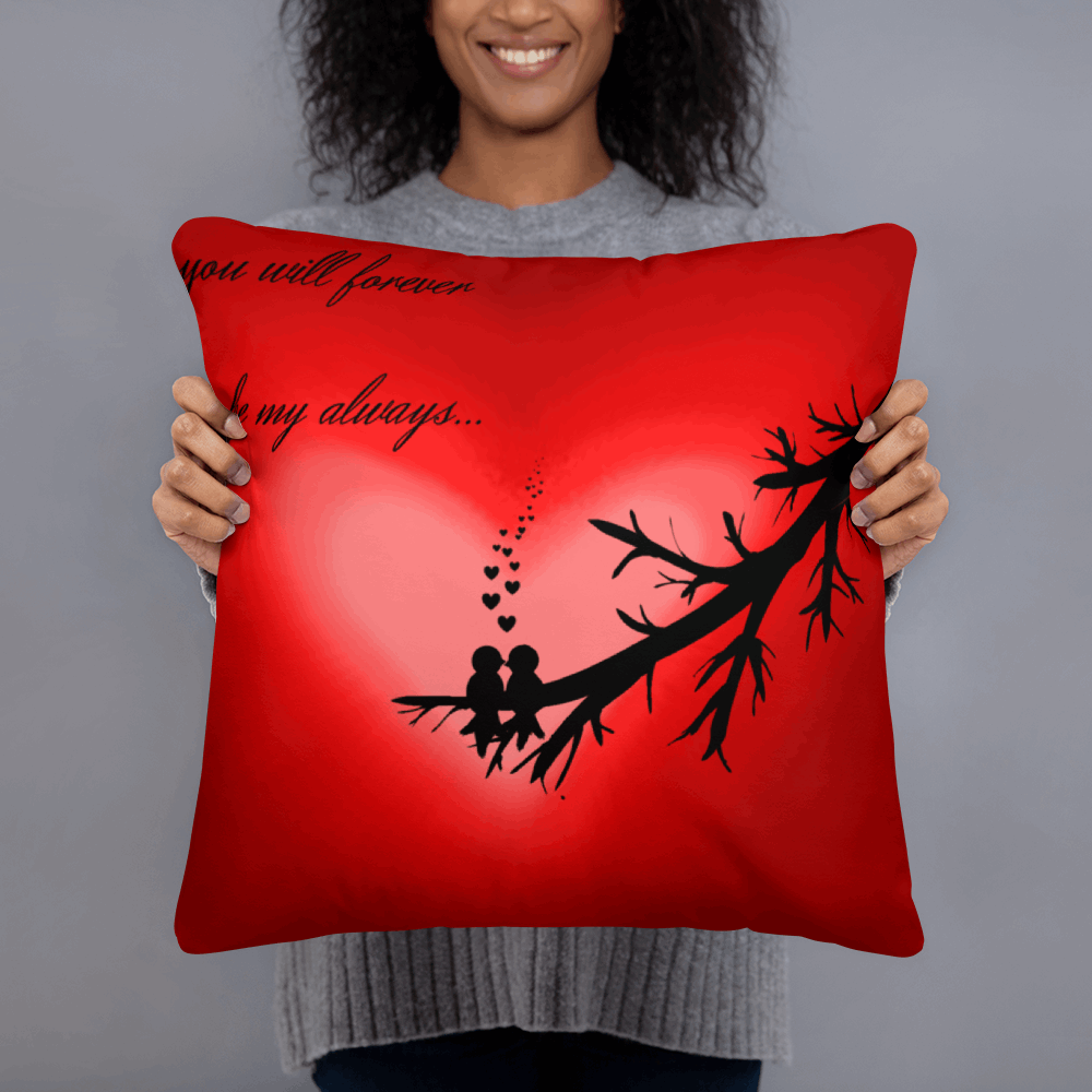 Pillow You will forever be my always Home-clothes-jewelry