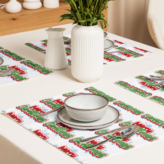 Placemat Set merry Christmas Home-clothes-jewelry