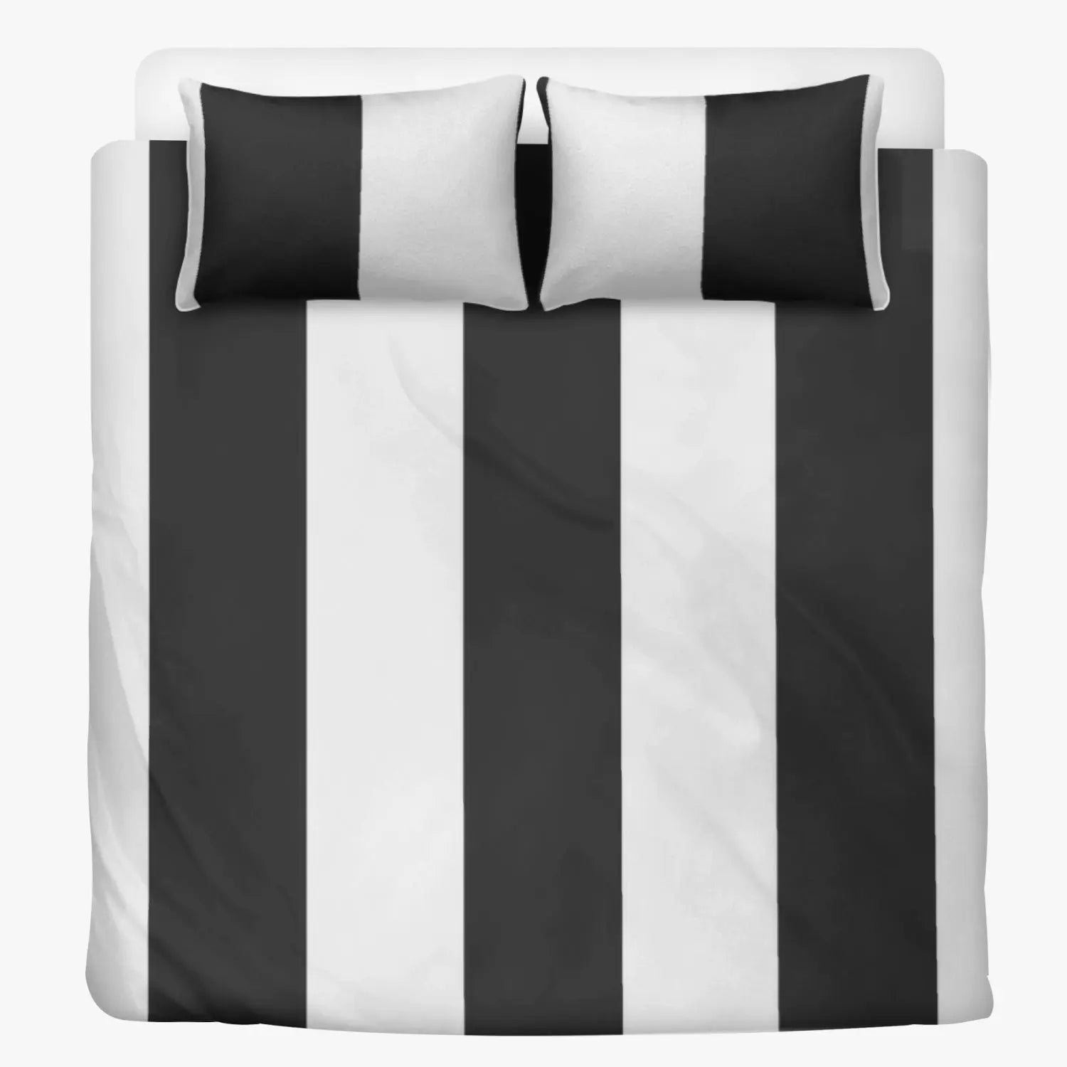 Polyester Bedding Set - Modern Home Bedding in Black and White Stripes | Home Clothes Jewelry Home-clothes-jewelry