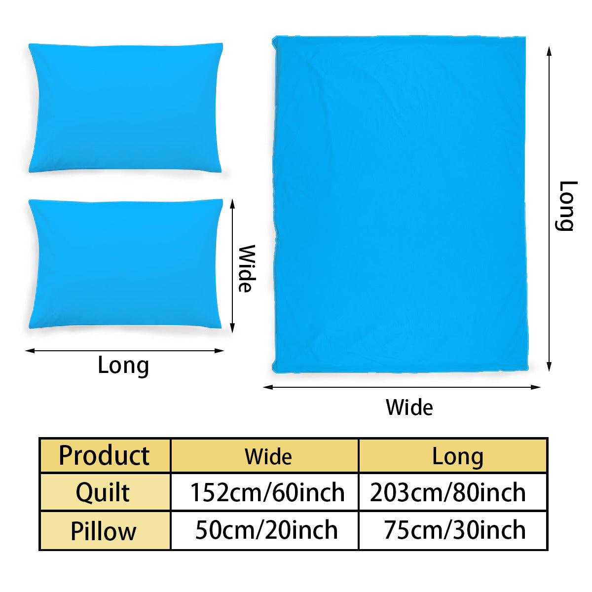 Printed Duvet Cover 3-Piece Set (60x80 Inch)｜ Polyester Home-clothes-jewelry