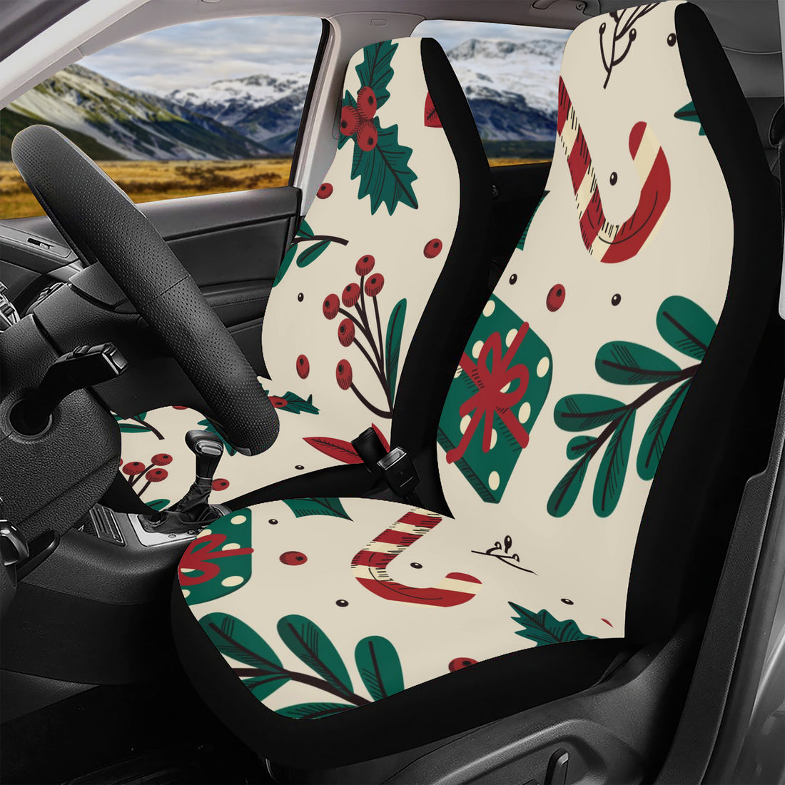 Revamp Your Ride With Festive Flair: Spruce Up Your Car Seat with Stylish Christmas Covers! Home-clothes-jewelry