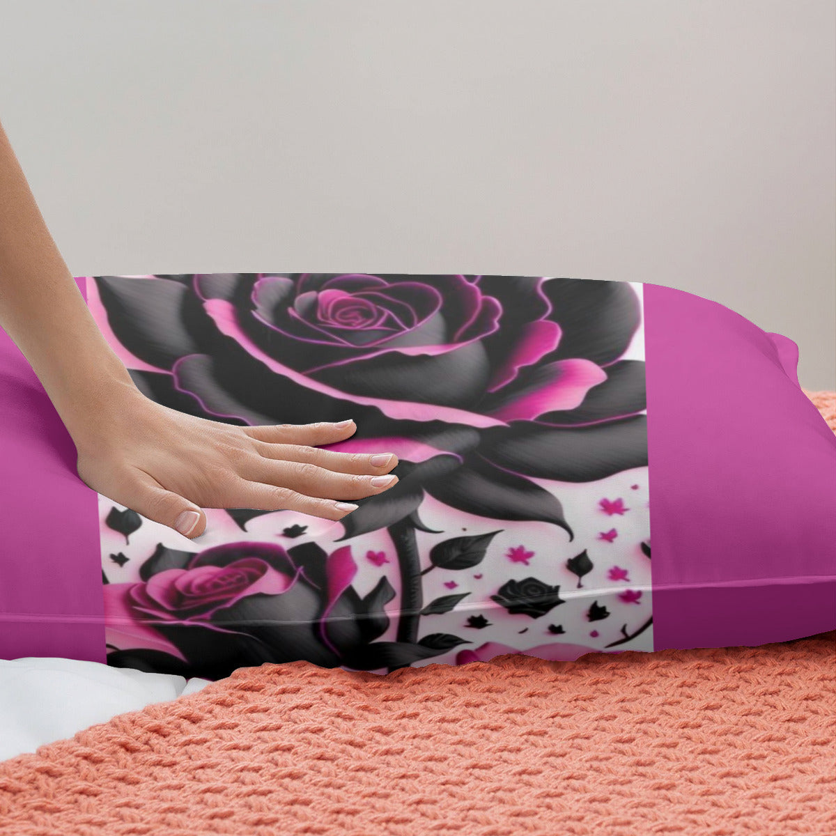 Roses purple Bedding Set Home-clothes-jewelry