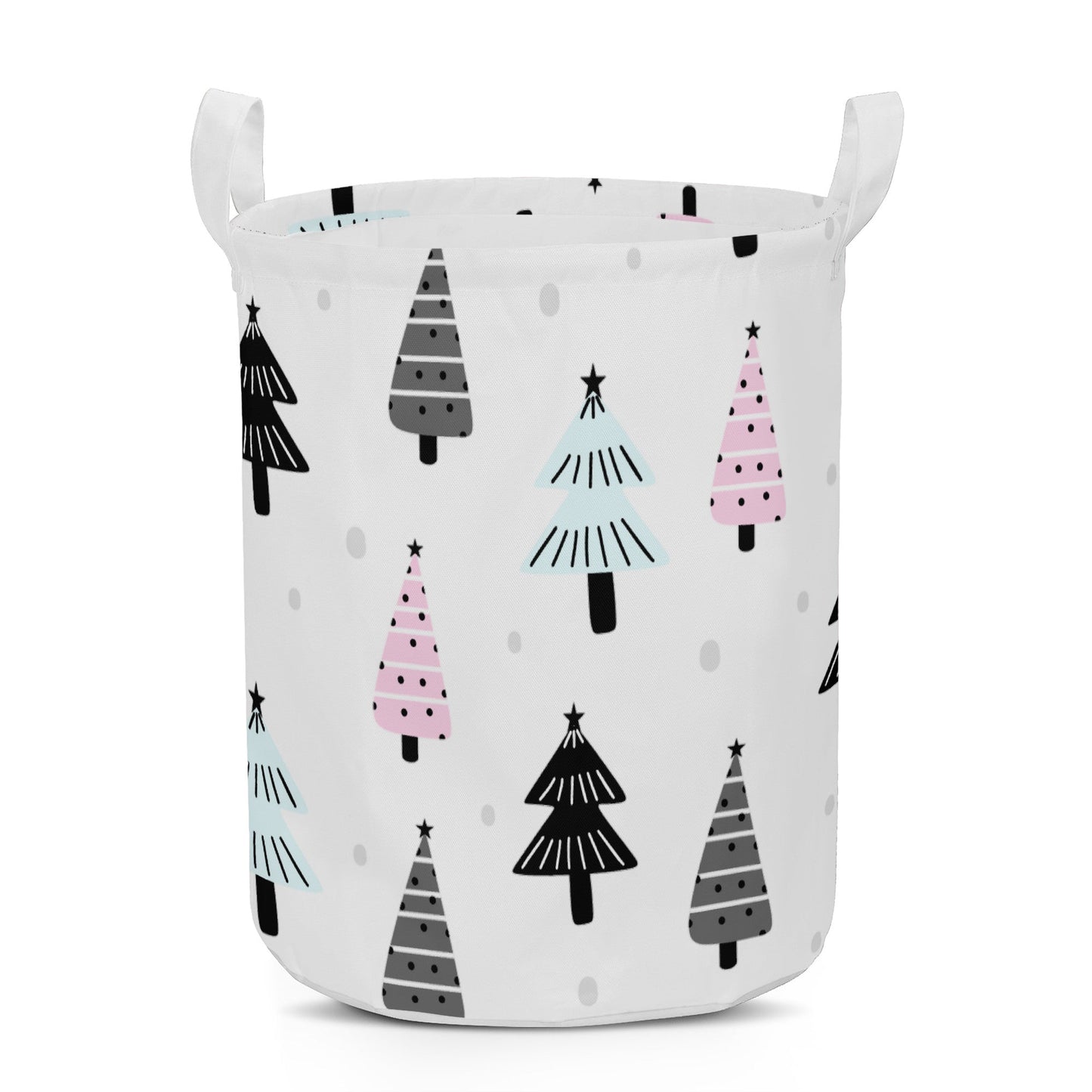 Round Laundry Basket Christmas trees Home-clothes-jewelry