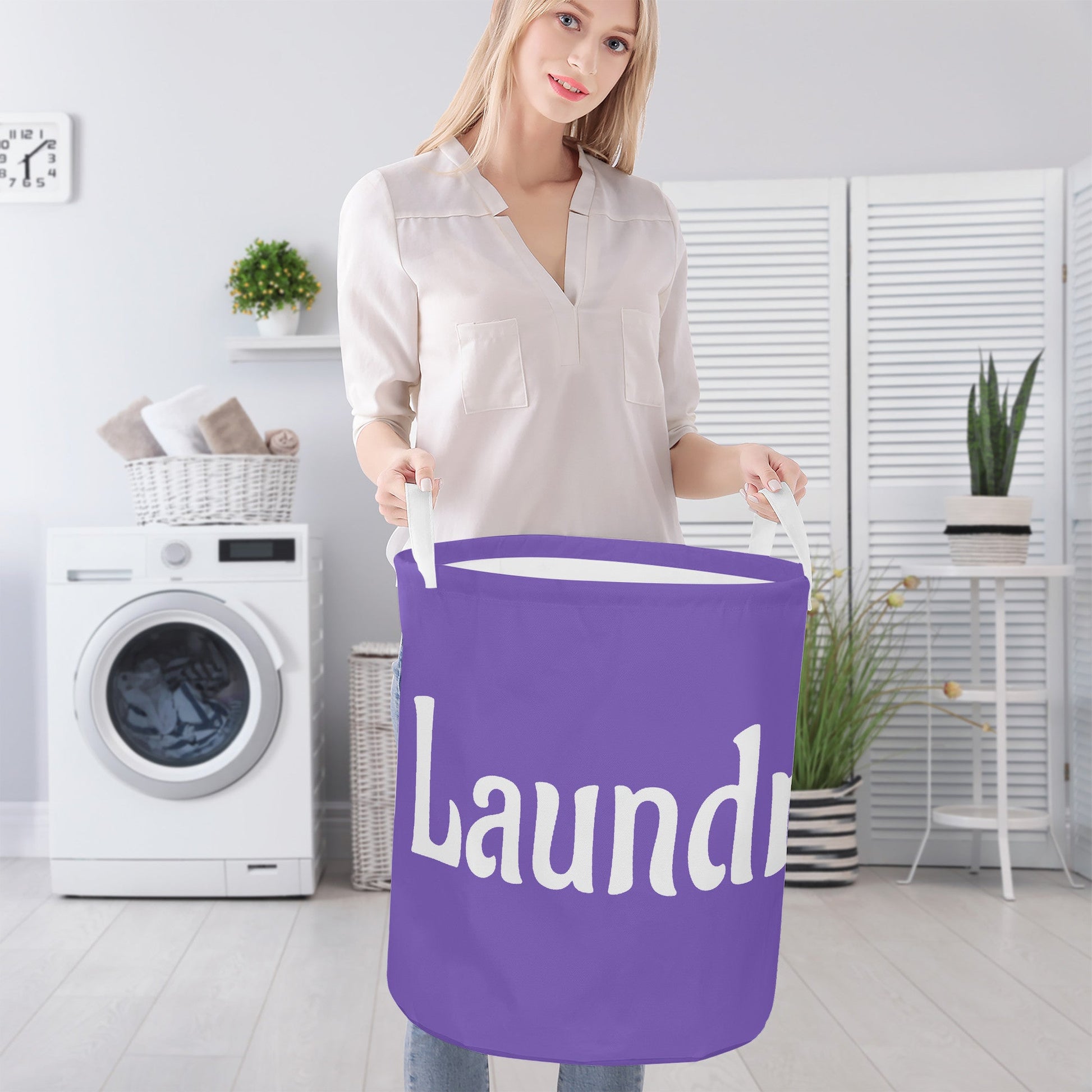 Round Laundry Basket Home-clothes-jewelry