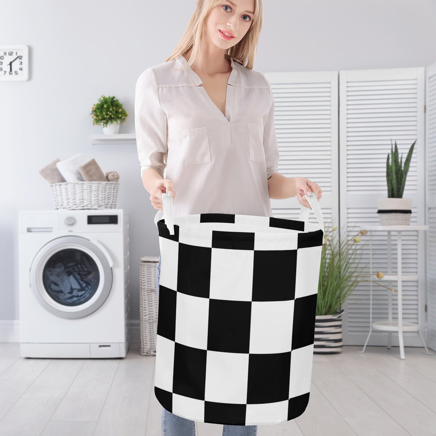 Round Laundry Basket Home-clothes-jewelry