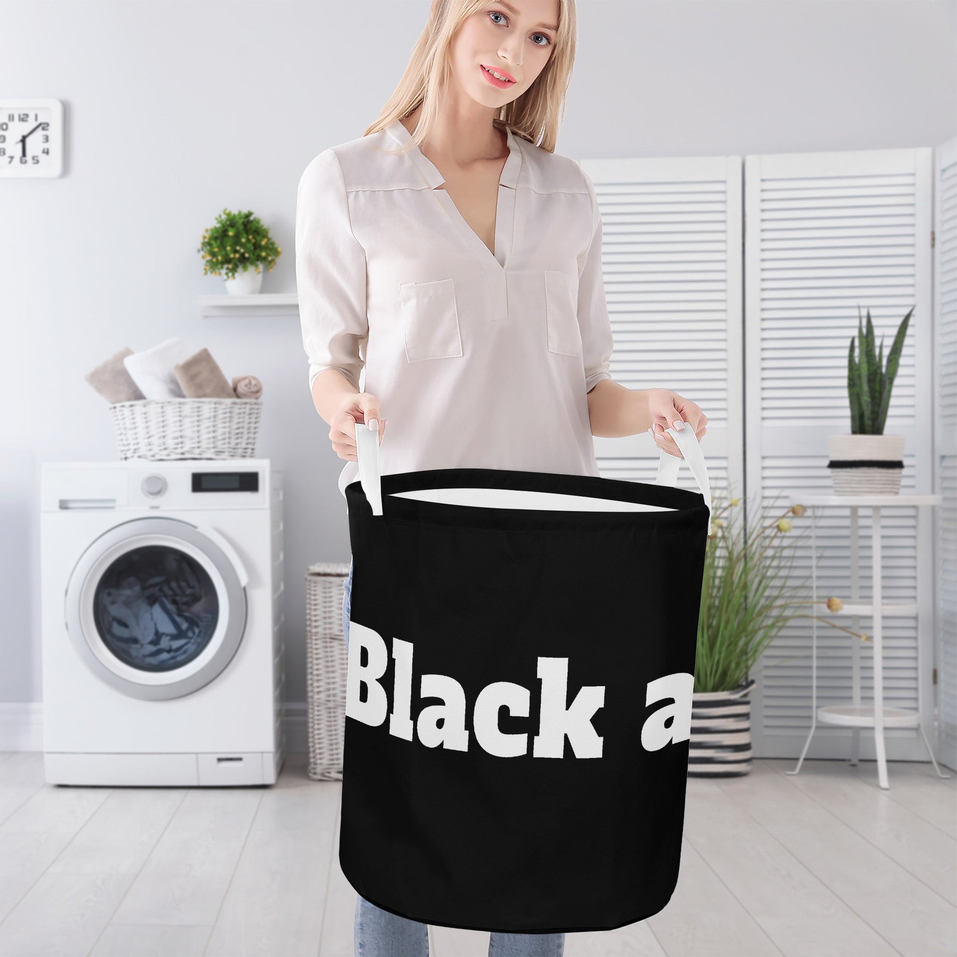 Round Laundry Basket Home-clothes-jewelry