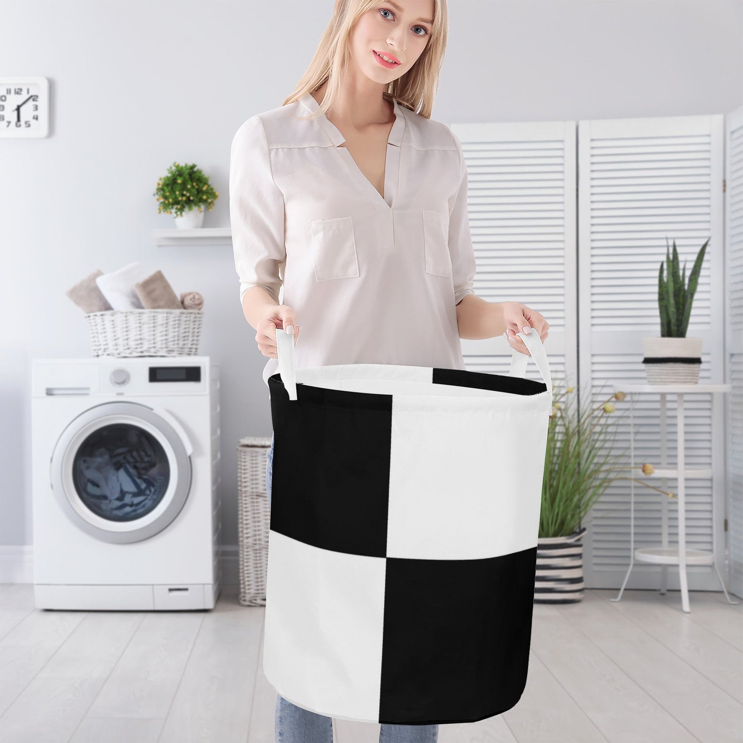 Round Laundry Basket Home-clothes-jewelry