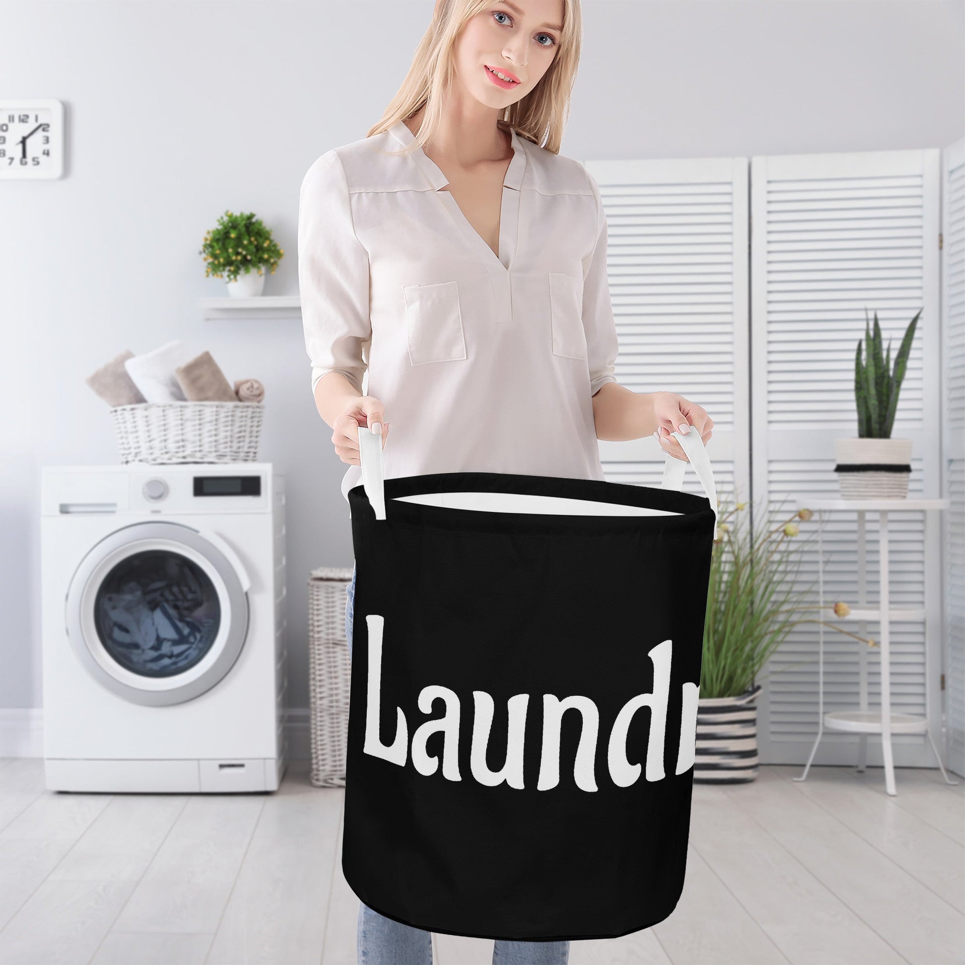 Round Laundry Basket Home-clothes-jewelry