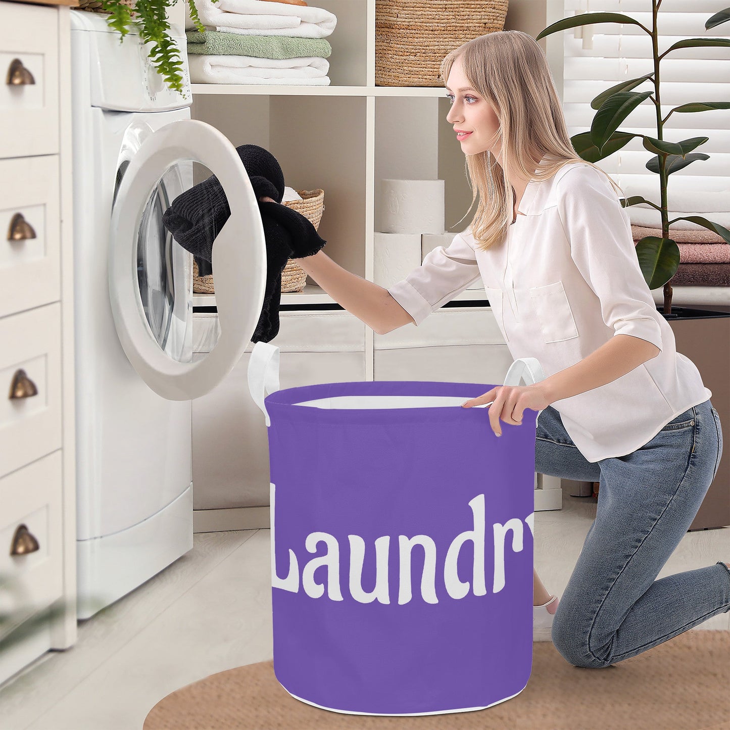 Round Laundry Basket Home-clothes-jewelry