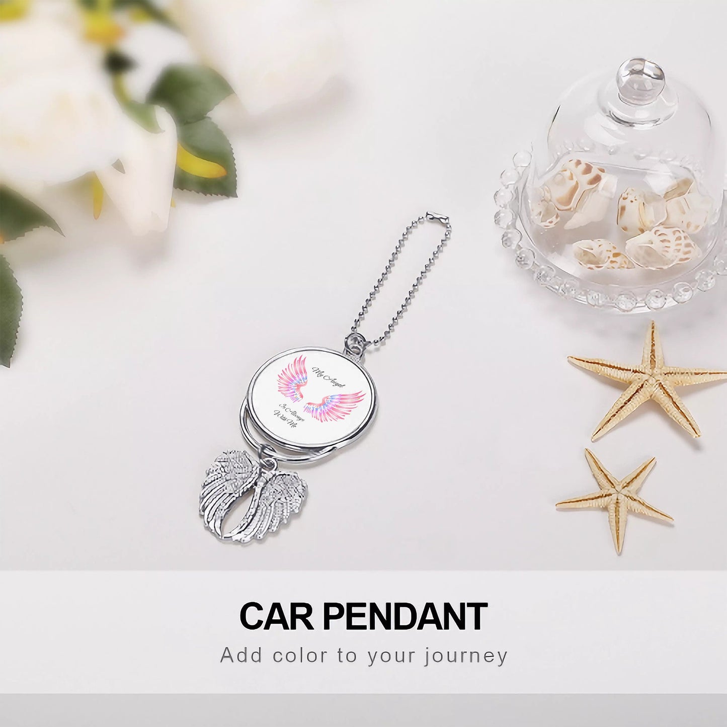 SD_S2 Car Pendant - Silver Home-clothes-jewelry