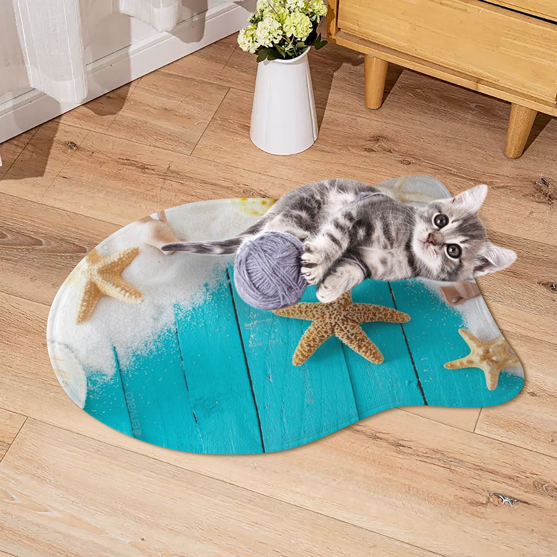 SF_H22 Cute Paws Pet Rug Home-clothes-jewelry