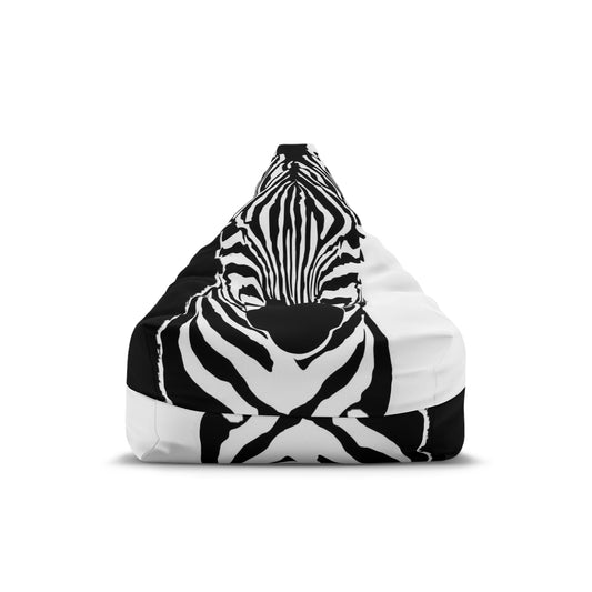 Safari Chic: Transform Your Bean Bag Chair with a Zebra Print Cover! Home-clothes-jewelry