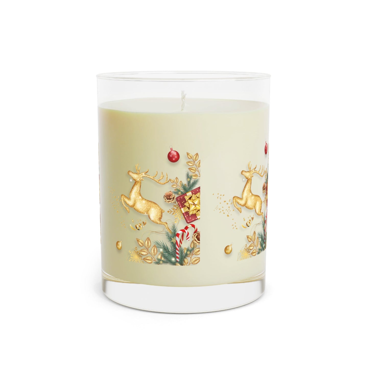 Scented Candle, 11oz Christmas Reindeer Home-clothes-jewelry