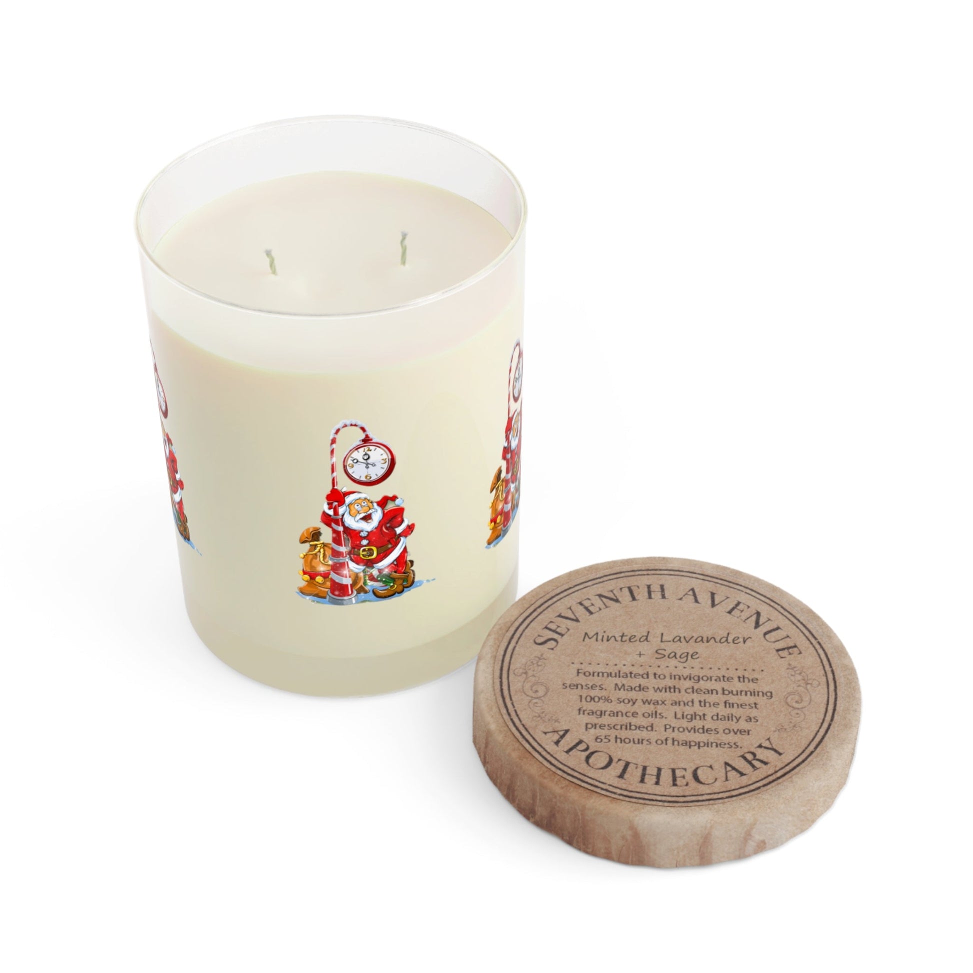 Scented Candle, 11oz Santa Claus Home-clothes-jewelry