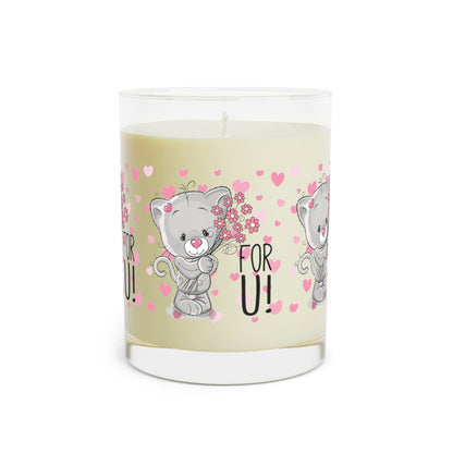 Scented Candle - Full Glass For U, Valentine&