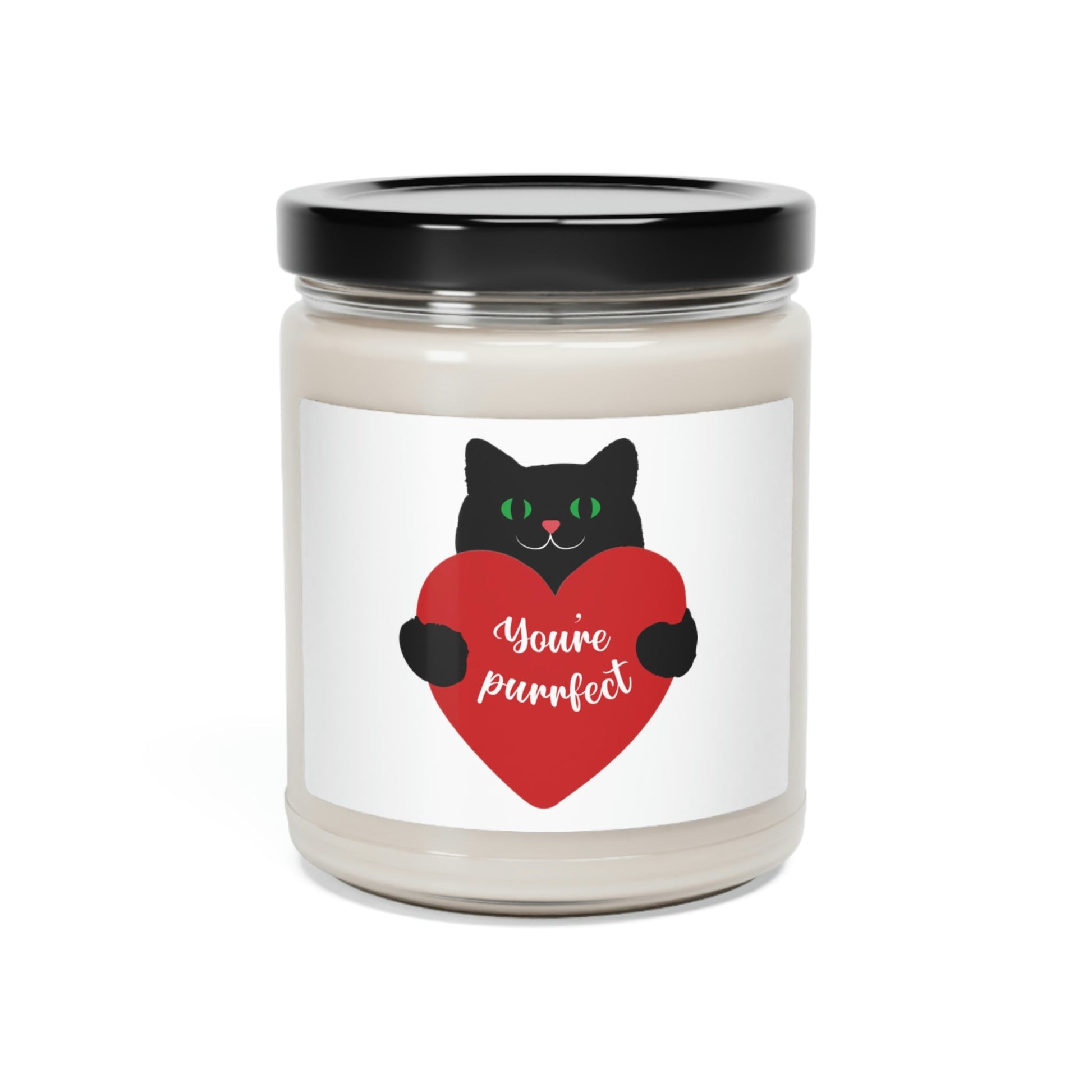 Scented Soy Candle, 9oz, You are purrfect,Valentine's day gift idea Home-clothes-jewelry