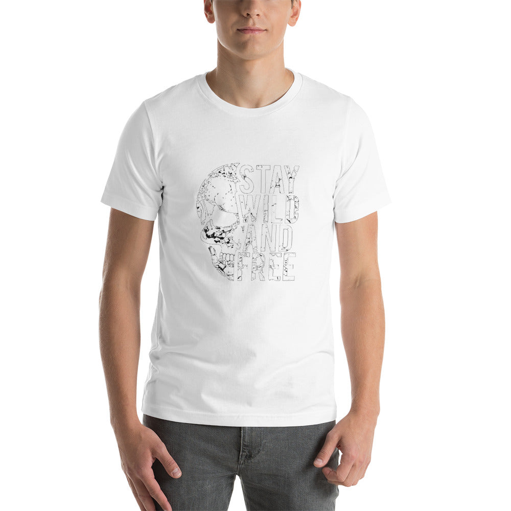 Short-Sleeve Unisex T-Shirt Stay wild and free Home-clothes-jewelry