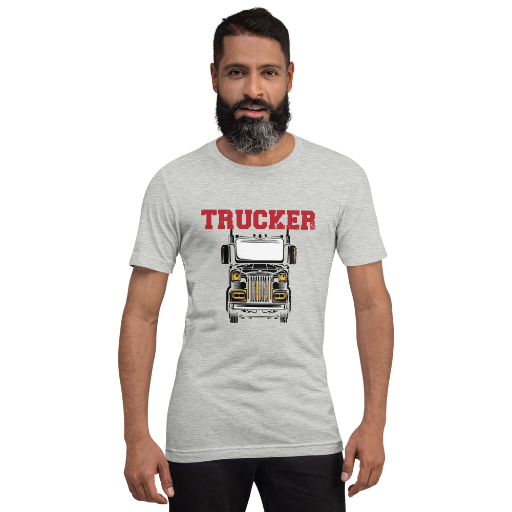 Short-Sleeve Unisex T-Shirt Trucker Home-clothes-jewelry