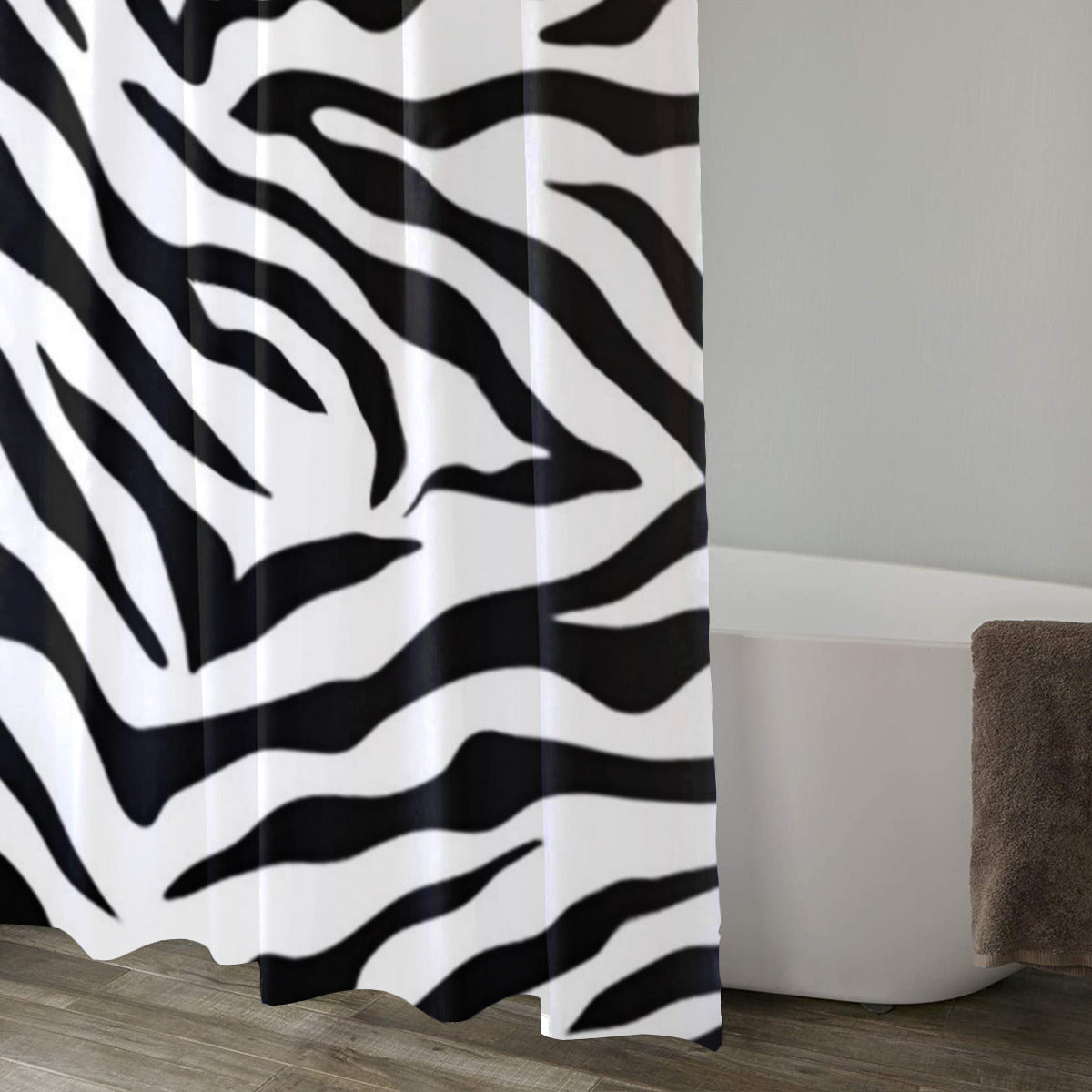 Shower Curtain Zebra, Tiger decoration Home-clothes-jewelry