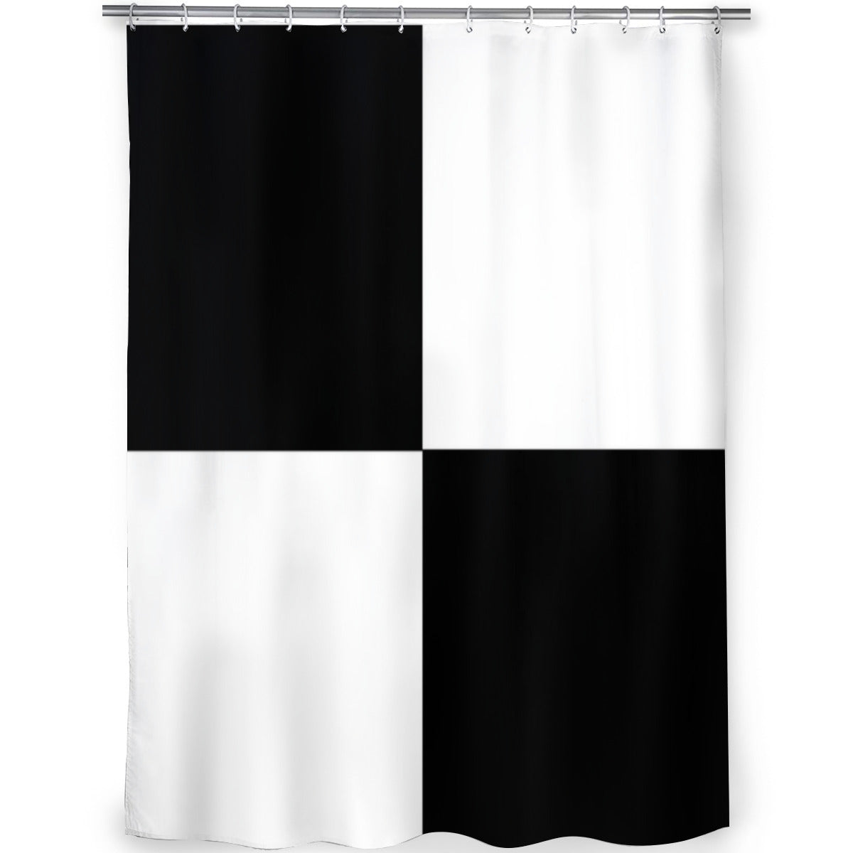 Shower curtain black and white 2 Home-clothes-jewelry