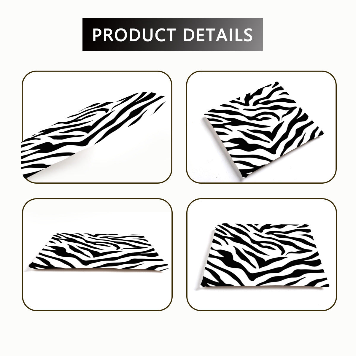 Square Cushion Zebra, Tiger decoration Home-clothes-jewelry