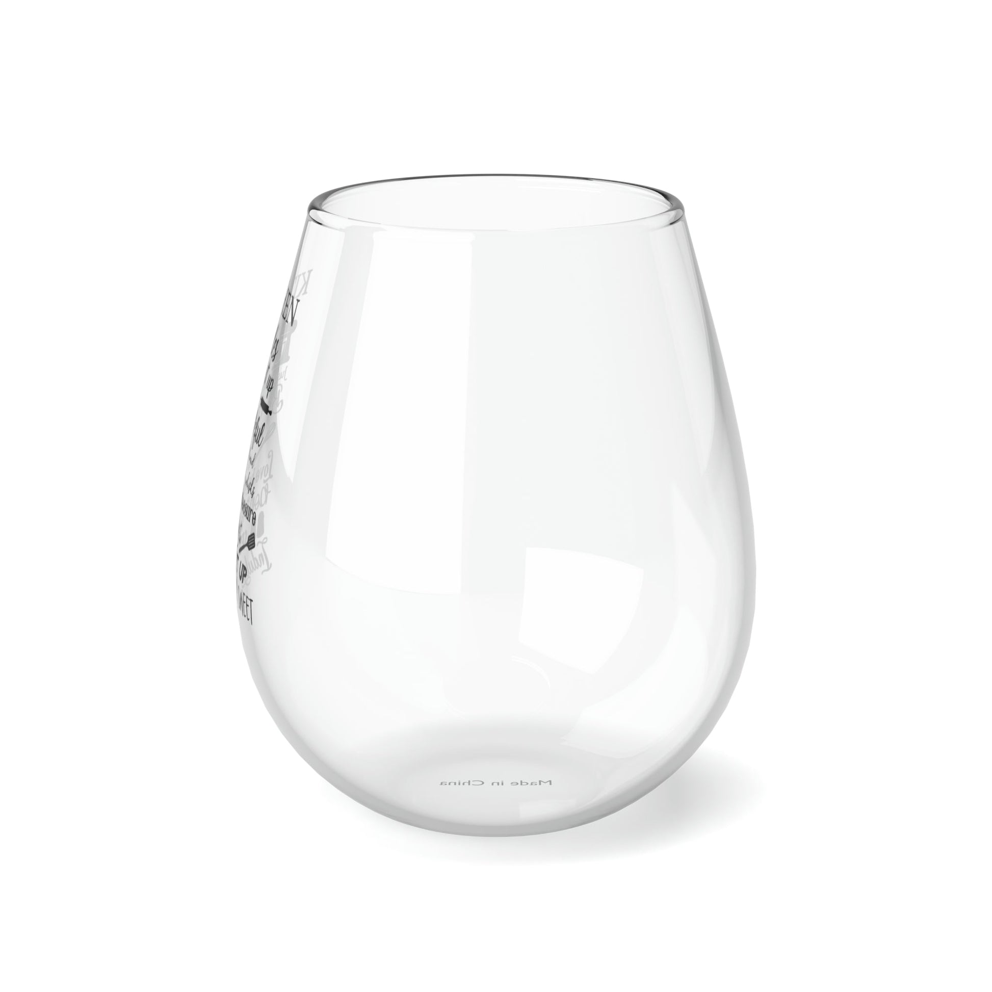 Stemless Wine Glass, 11.75oz Kitchen rules Home-clothes-jewelry