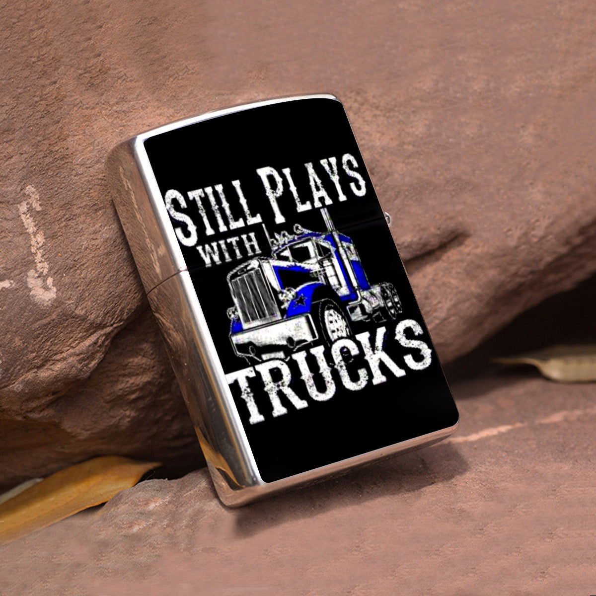 Still plays with trucks Lighter Case｜ High quality aluminum Home-clothes-jewelry