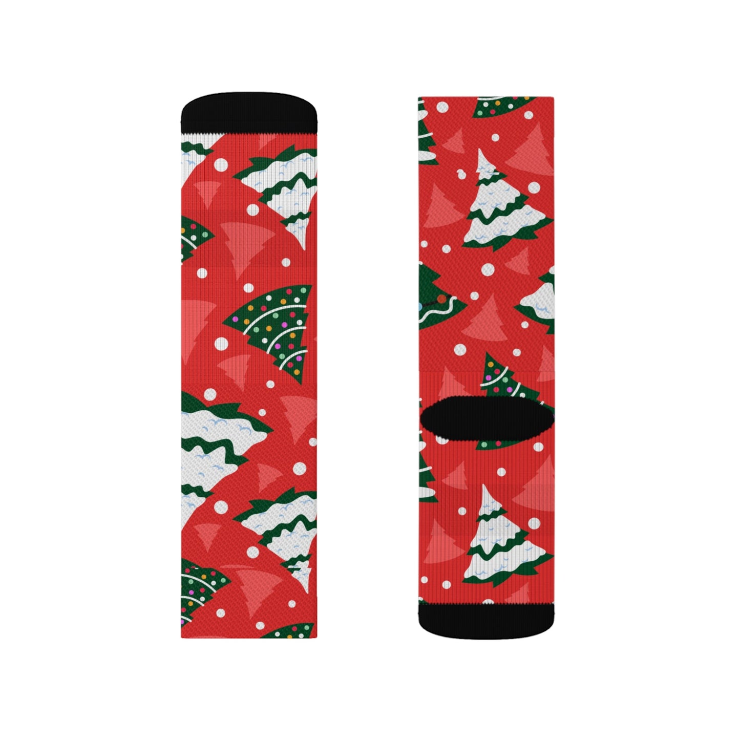 Sublimation Socks Red Home-clothes-jewelry