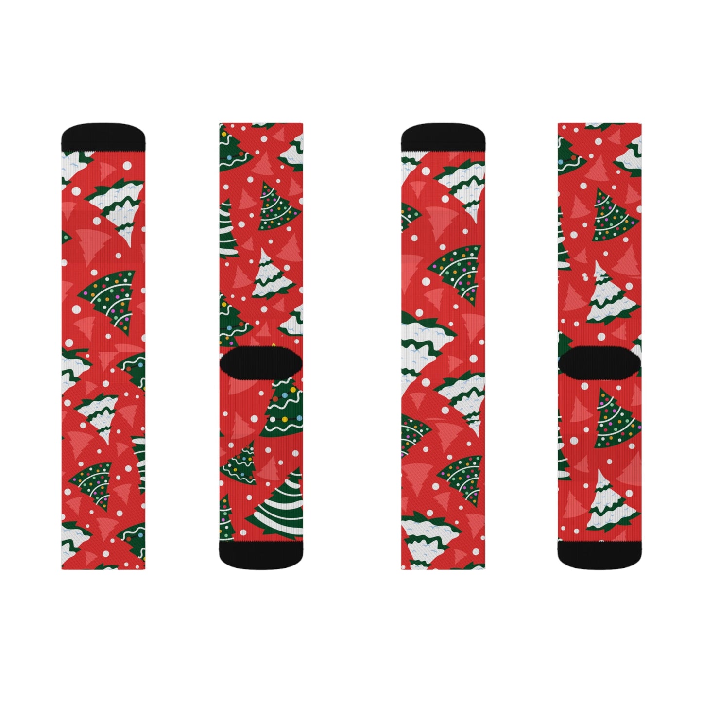 Sublimation Socks Red Home-clothes-jewelry