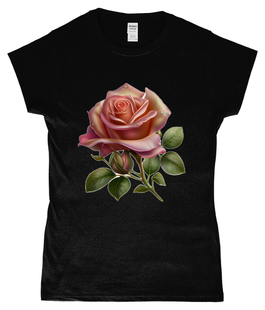 T-Shirt Rose Home-clothes-jewelry