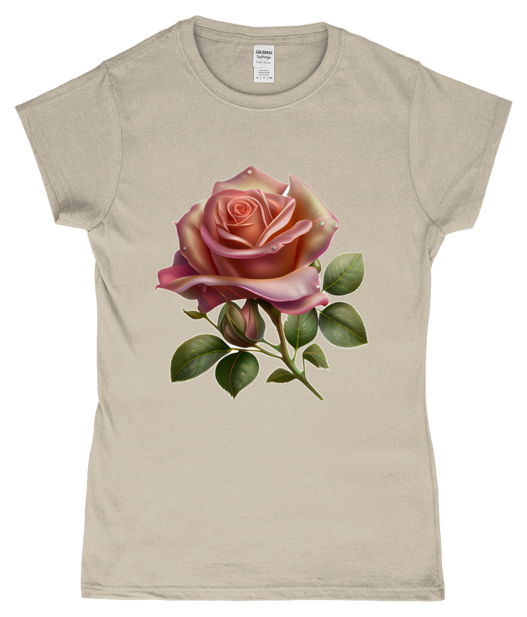 T-Shirt Rose Home-clothes-jewelry