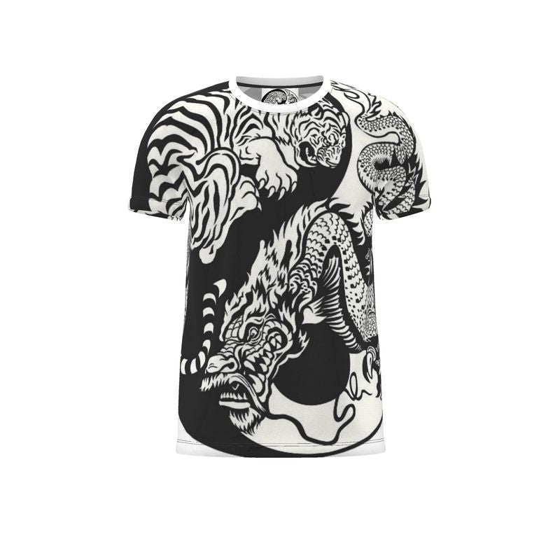 T-Shirt tiger and dragon Home-clothes-jewelry