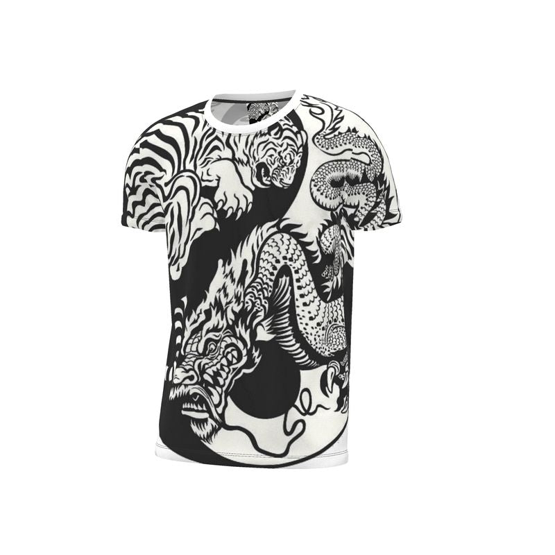 T-Shirt tiger and dragon Home-clothes-jewelry