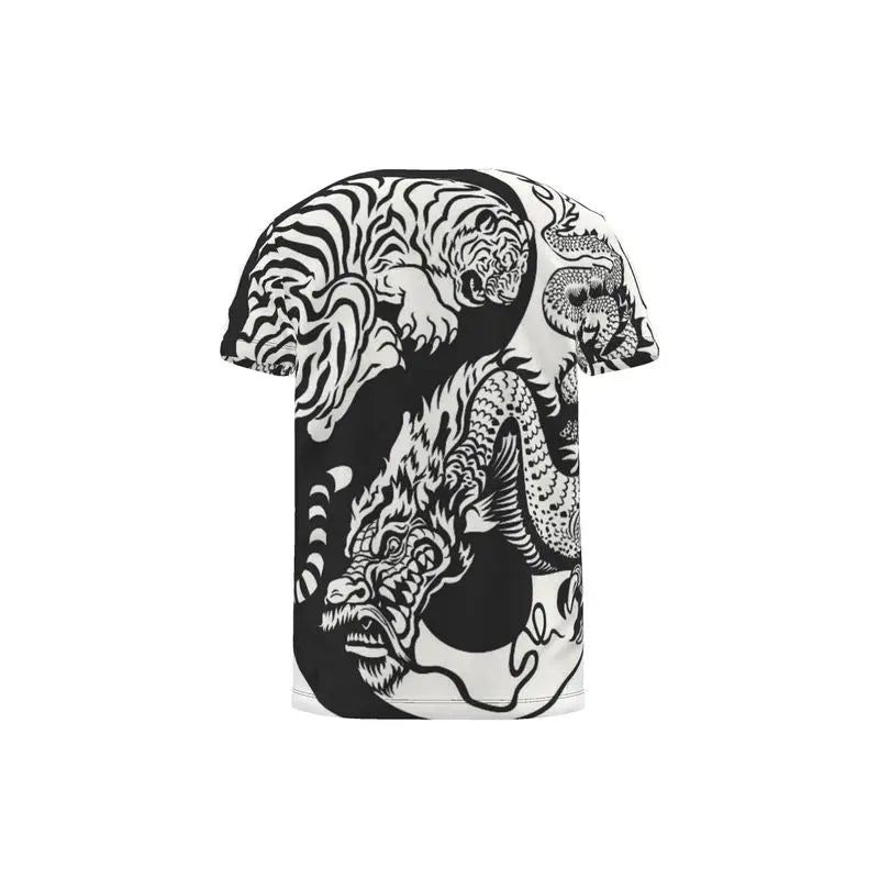 T-Shirt tiger and dragon Home-clothes-jewelry