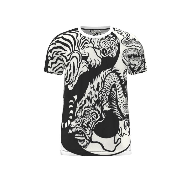 T-Shirt tiger and dragon Home-clothes-jewelry