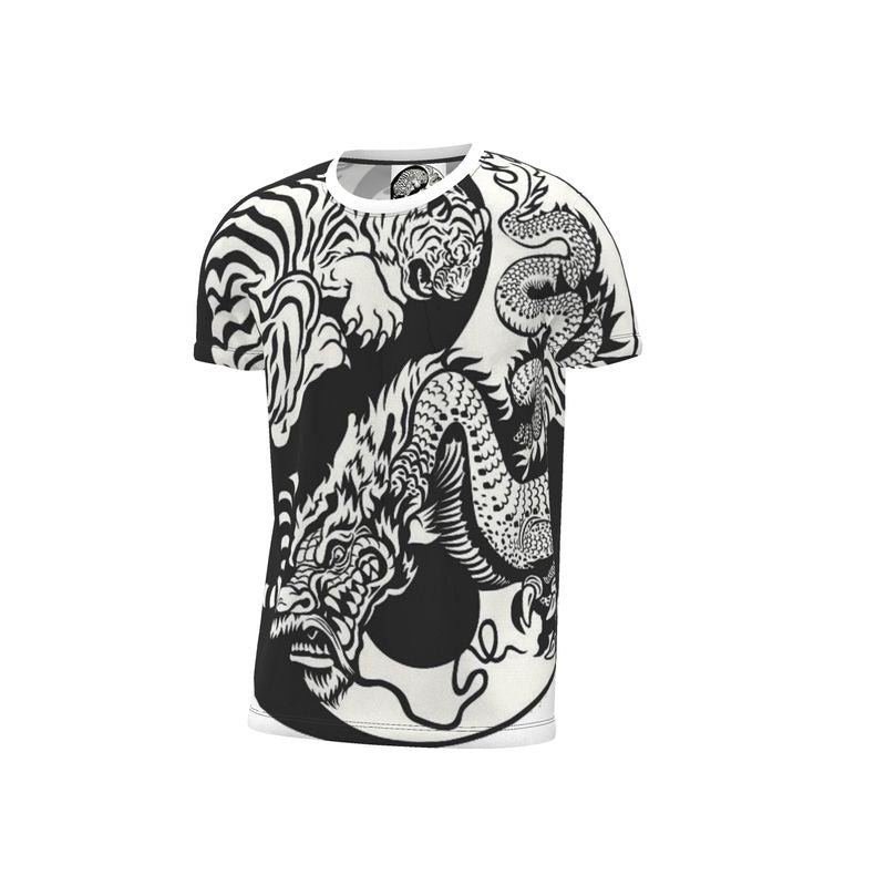 T-Shirt tiger and dragon Home-clothes-jewelry