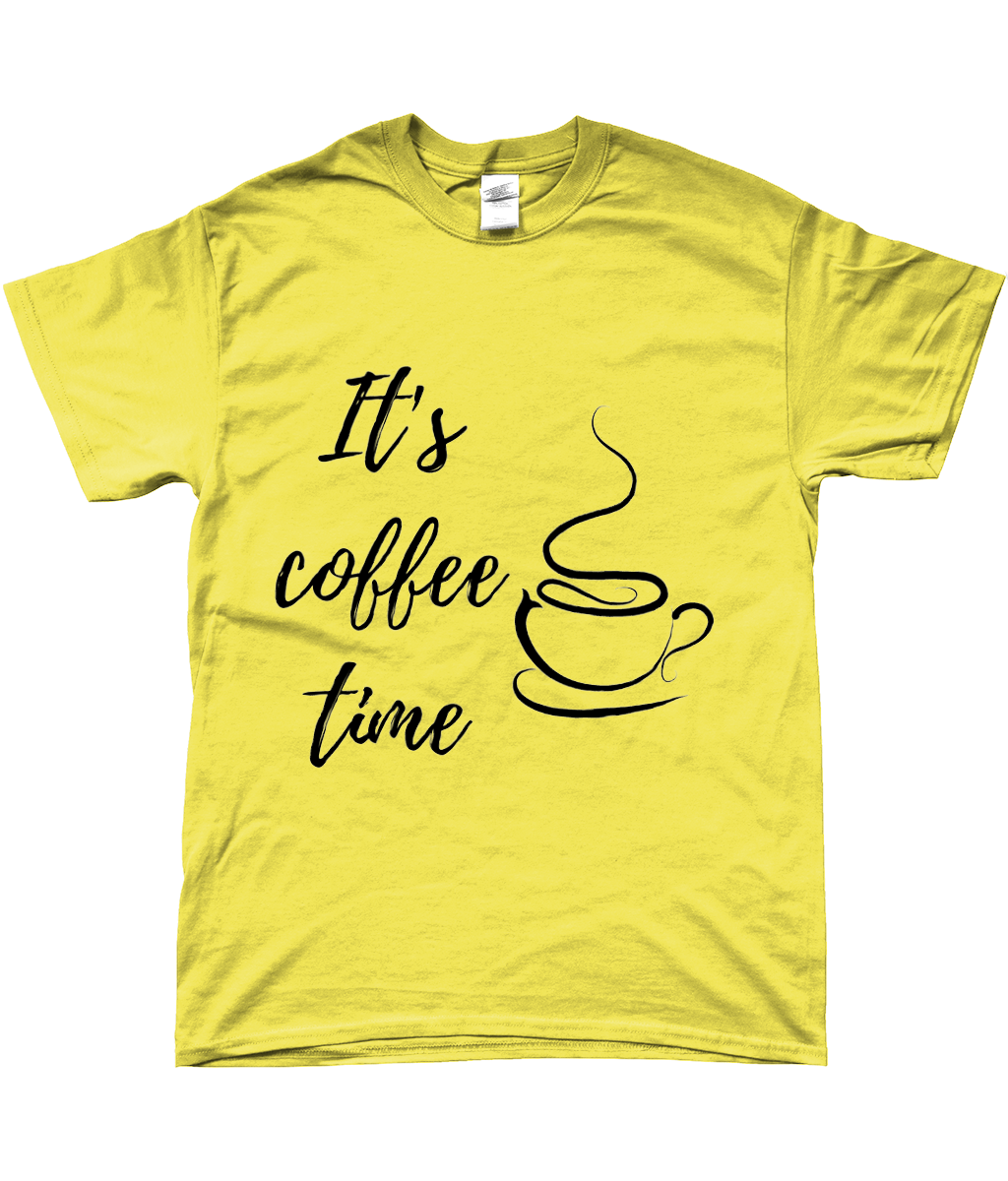 T-shirt It's coffee time Home-clothes-jewelry