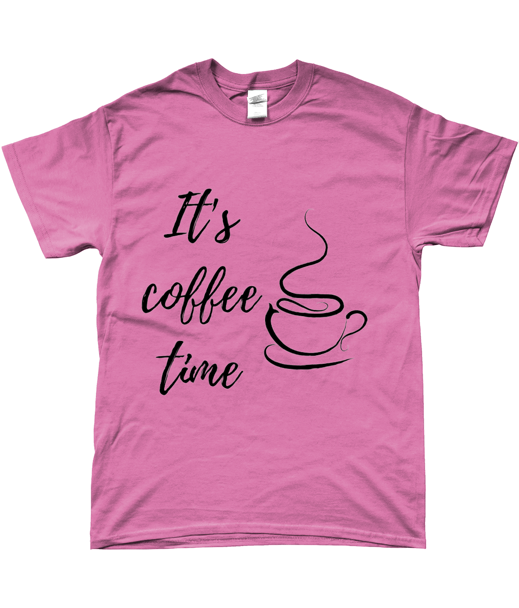 T-shirt It's coffee time Home-clothes-jewelry