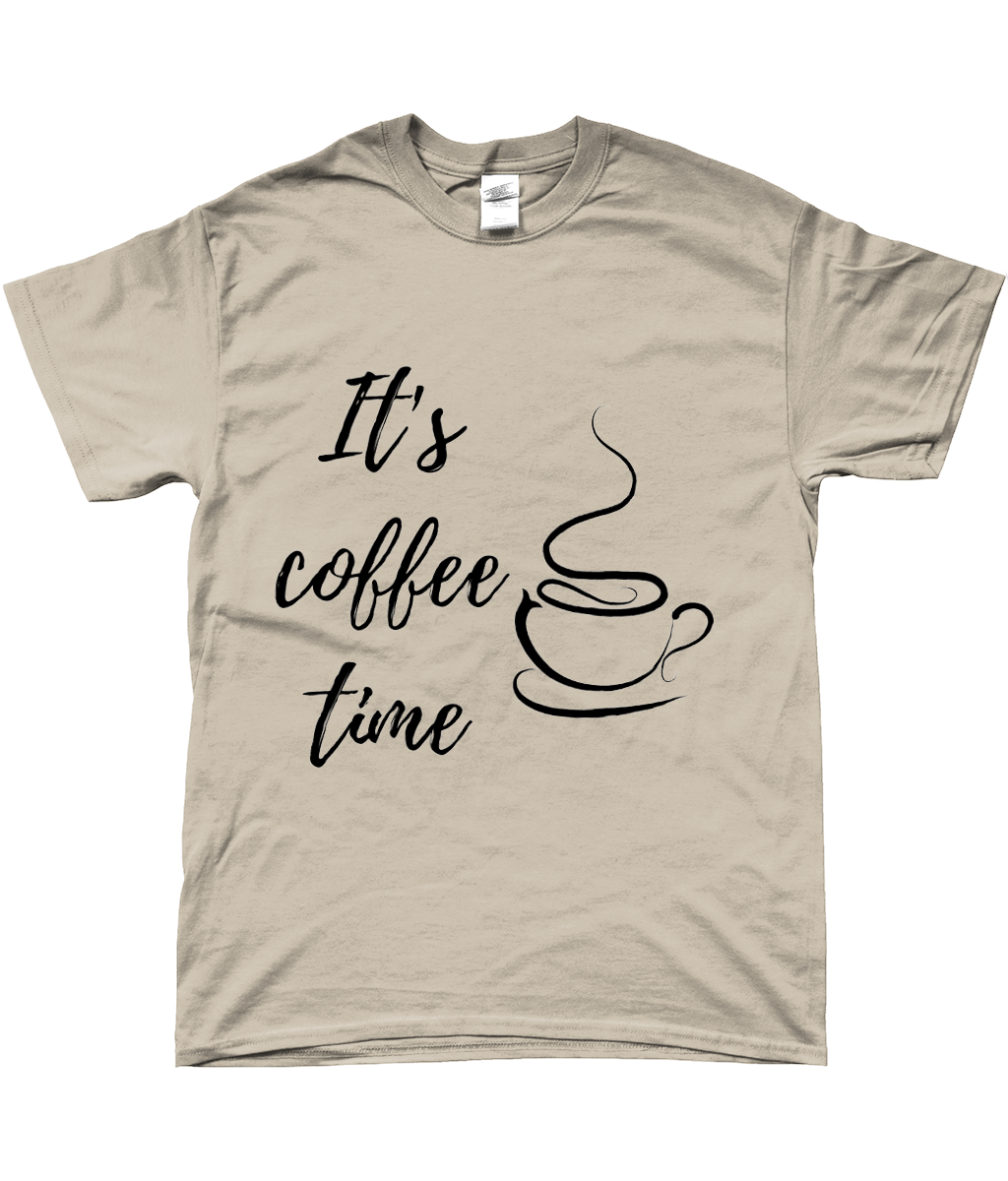 T-shirt It's coffee time Home-clothes-jewelry