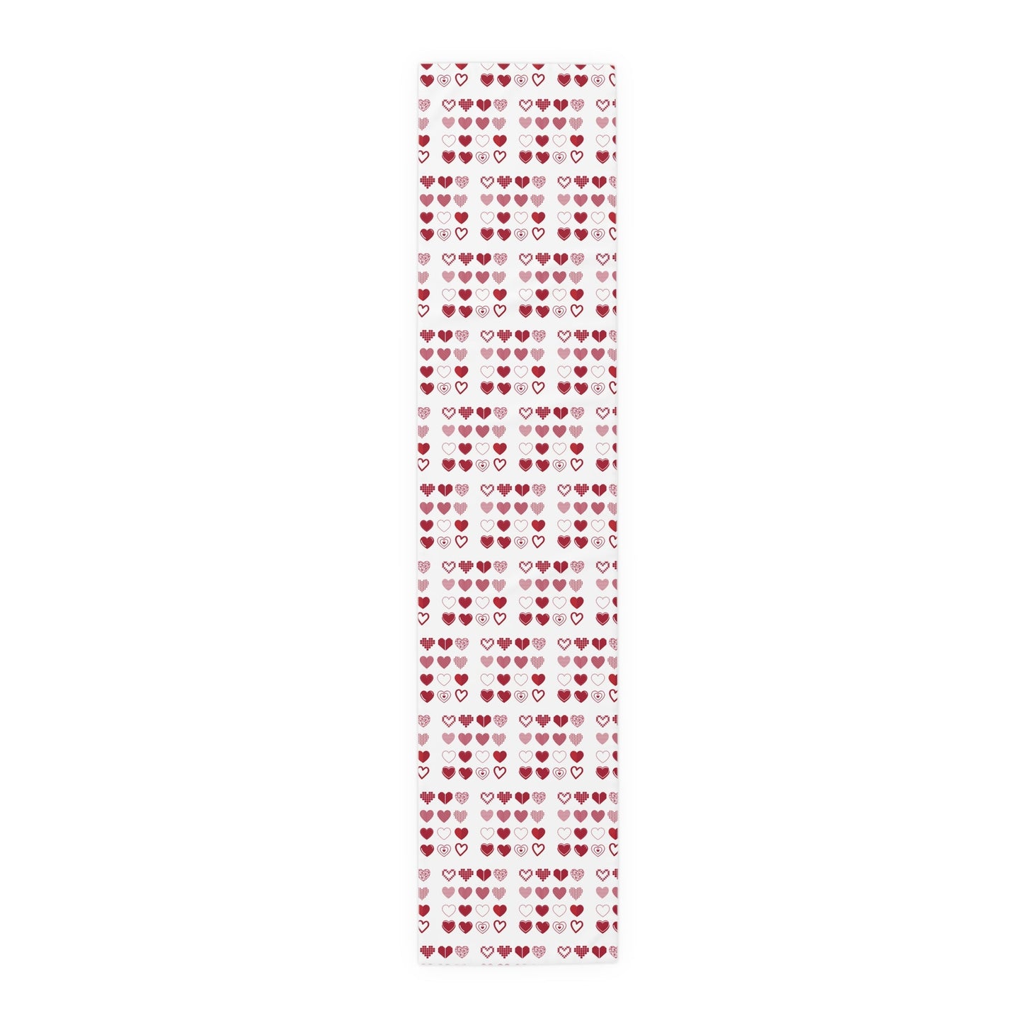 Table Runner (Cotton, Poly) Hearts Valentine Home-clothes-jewelry