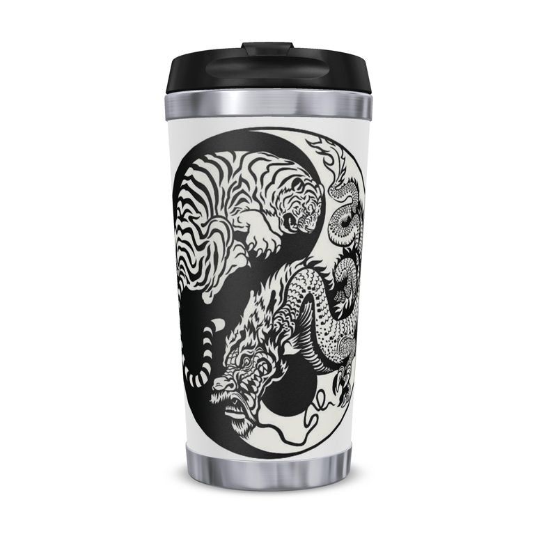 Tiger And Dragon Travel Mug Home-clothes-jewelry