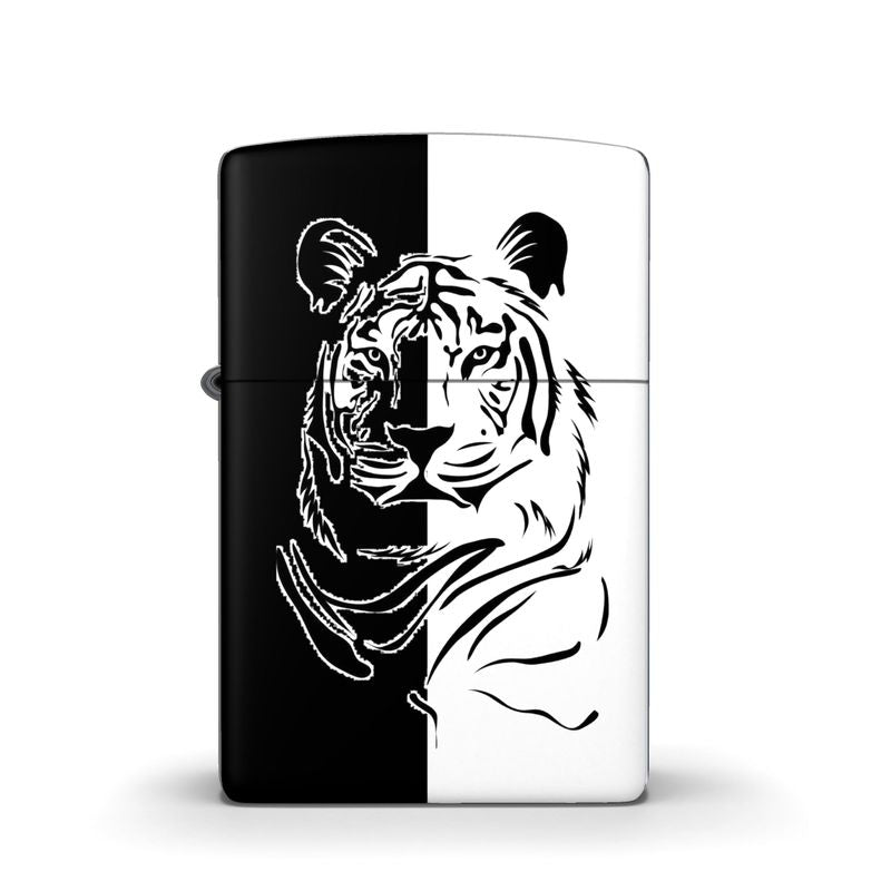 Tiger black white Home-clothes-jewelry