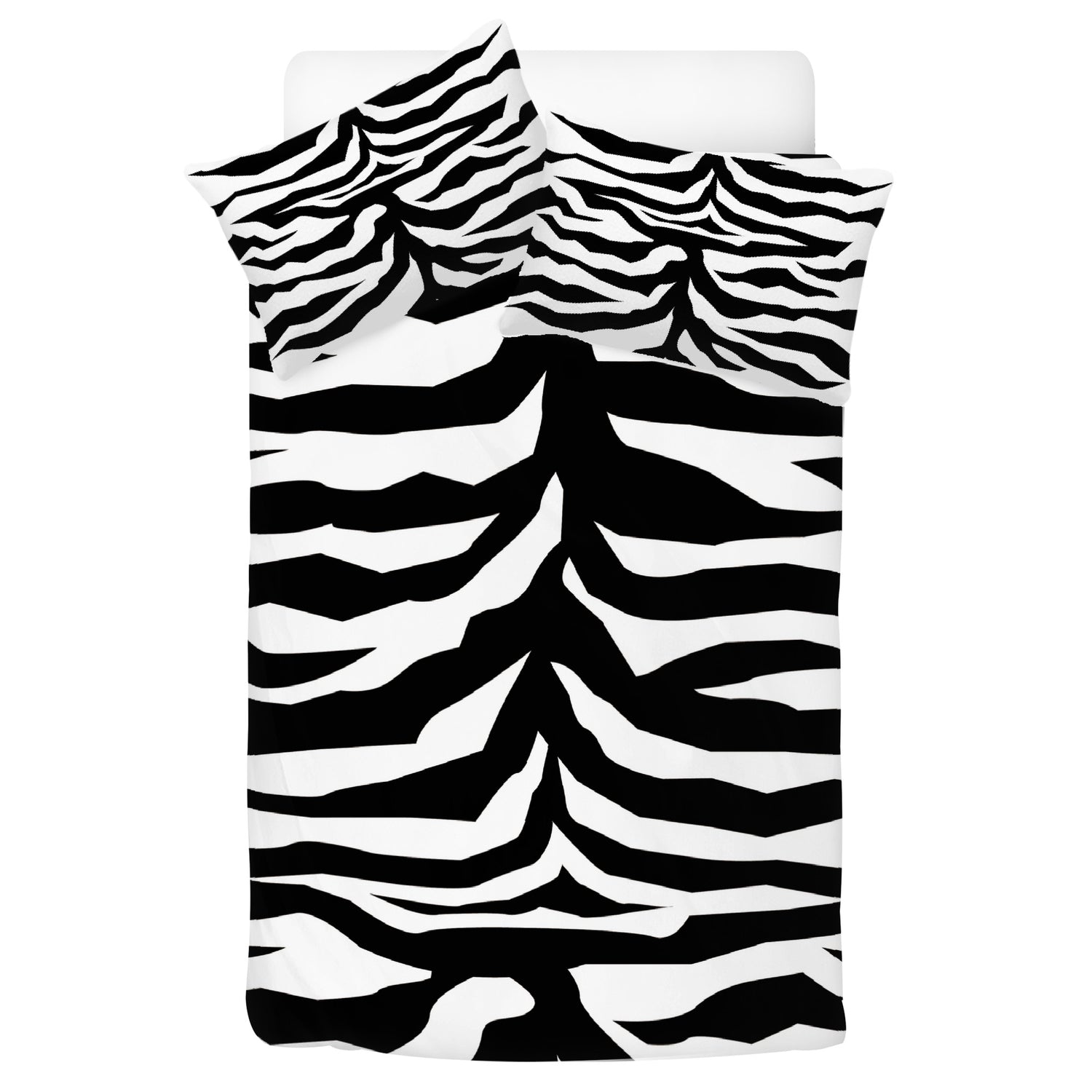 Bedding Tiger black white decoration